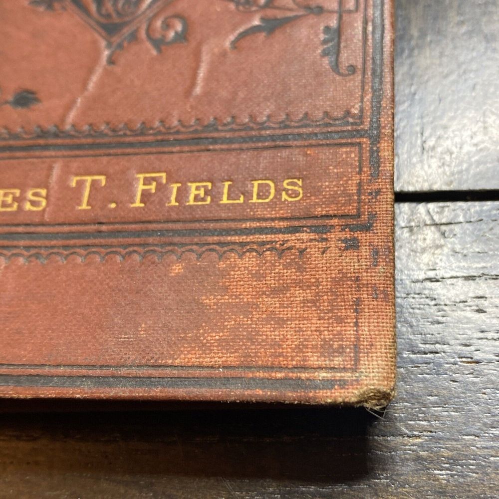 Antique Barry Cornwall &C Vest Pocket Book By James T Fields 1876 - Picture 2 of 16